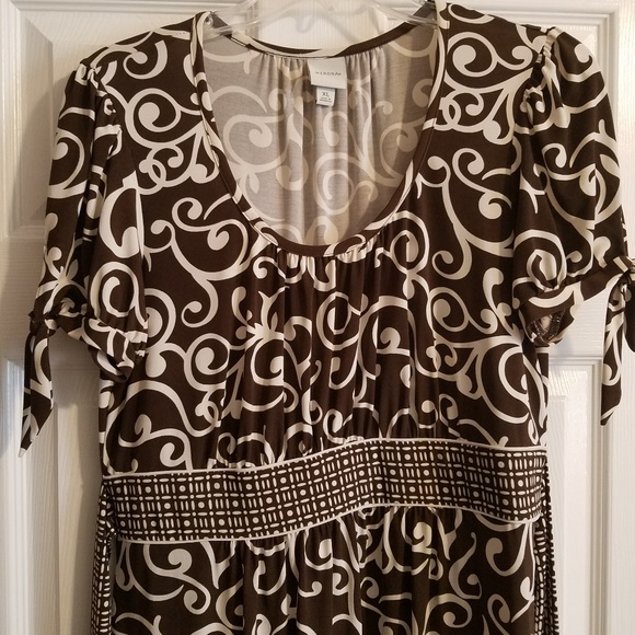 Brown A-line Merona Dress from Target - Picture 4 of 5